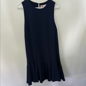 Elegant Navy Sleeveless Dress